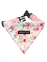 Pink Floral Cascade Bandana - Our Floral Cascade Bandana is a rich contemporary style and the floral pattern is right on trend. Just attach your lead to the D ring and this stylish Bandana can also be used as a collar. It is lightweight and incredibly strong. You can be sure that this stylish and practical Bandana will be admire...