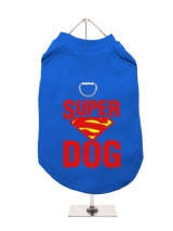 ''Super Dog'' Harness-Lined Dog T-Shirt